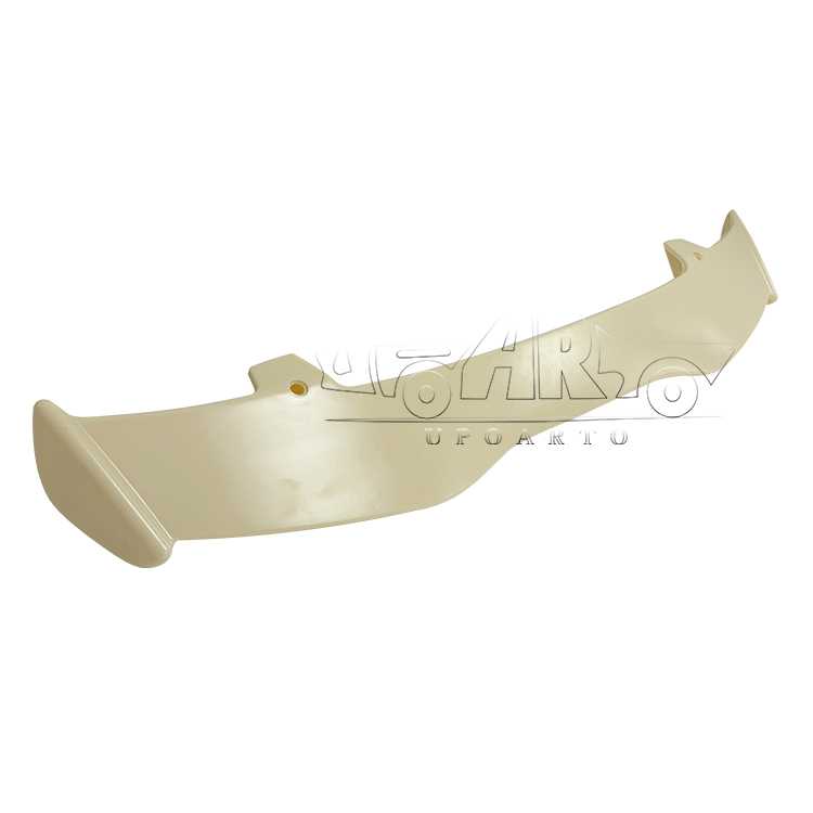 AR-Honda-0154 Styl Mugen zadní spoiler s lampou pro Honda Jazz Fit 2014