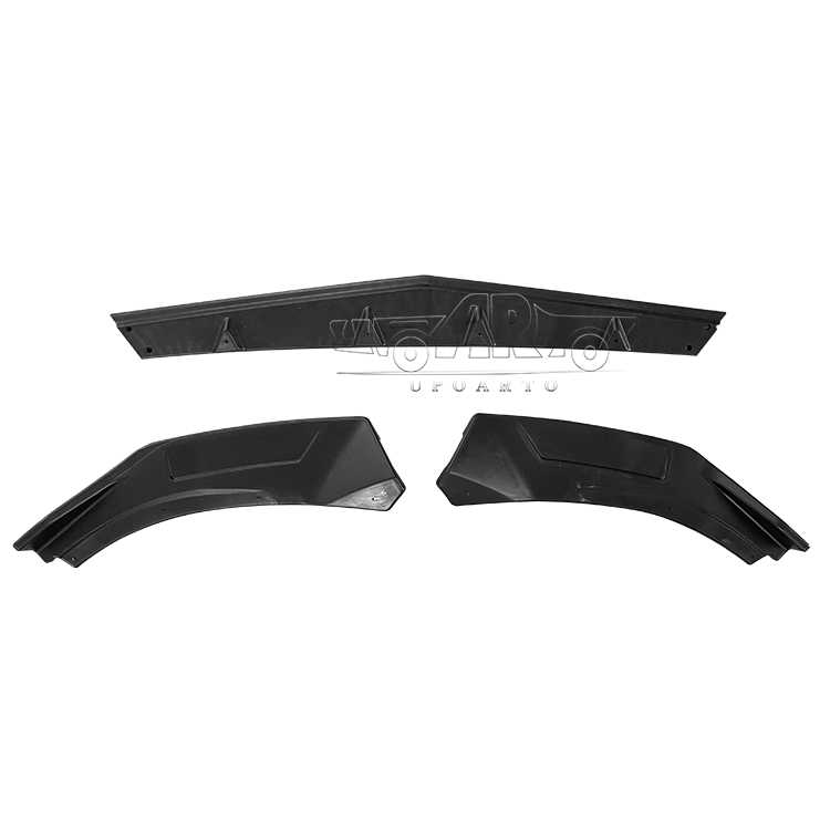 AR-VW-0237 Volkswagen Golf 8 R-line учун Уч Бөлүктүү Алдында Чычык