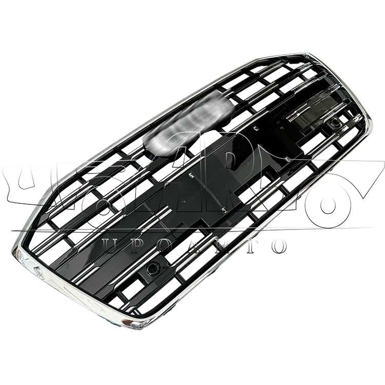 AR-AUDI-0117 Peningkatan ke Versi Tinggi Grille Depan Mobil untuk AUDI A6 C8 2019-2022