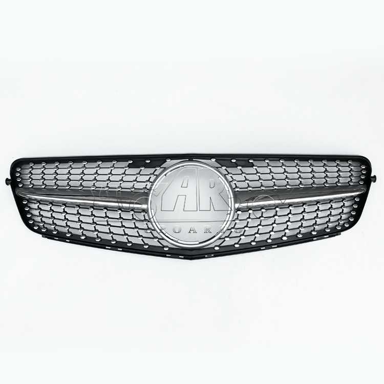 AR-BenZGR-007 Diamond Style Front Grille for Mercedes Benz C Class W204 2007-2014
