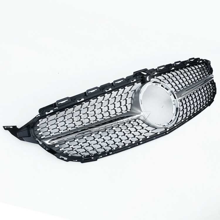 AR-BenZGR-018 Grila przednia stylu Diamentowego z otworem na kamerę dla Mercedes Benz C Klasy W205 2019-2021
