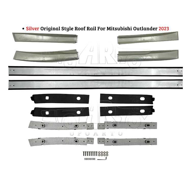 AR-Mitsubishi-020 Silver Original Style Roof Rail for Mitsubishi Outlander 2023+
