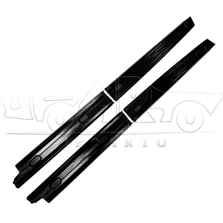 AR-VW-0199 4 Parts Side Skirts for Volkswagen Caddy 2021+