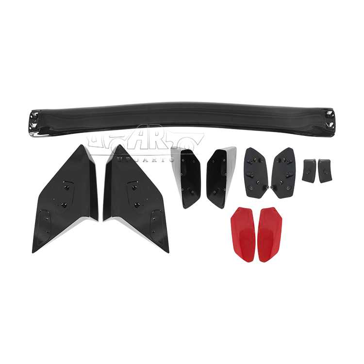AR-Honda-023 Type R stílusú hátsó spoiler a Honda 10. generációs Civic Sedan 2016 2017 2018 2019 2020