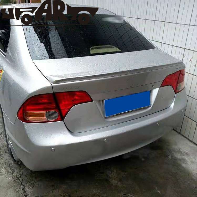 AR-Honda-005 Rear Boot Lip Spoiler For 8th Gen Honda Civic 2006-2011