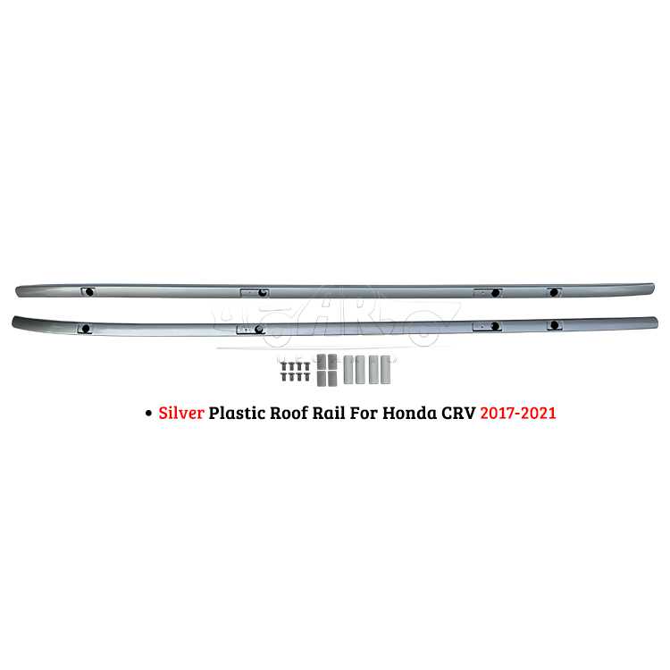 AR-Honda-0144 Silver Plastic Roof Rail for Honda CRV 2017-2021