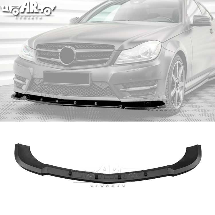 AR-BenZ-0109 3 Parça Ön Dudağın Mercedes-Benz C-Sınıf W204 AMG 2007-2013 için
