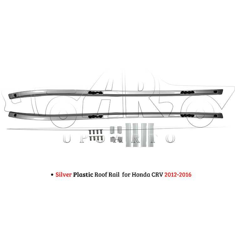 AR-Honda-0140 Silver Plastic Original Factory Style Roof Rail for Honda CRV 2012-2016