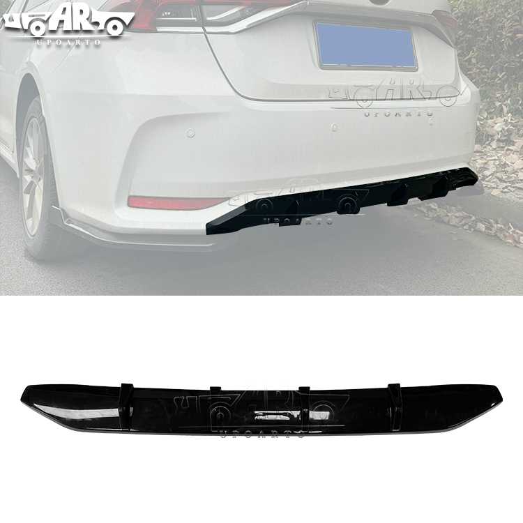 AR-Toyota-0166 Rear Lip for Toyota Corolla Sedan 2019-2023