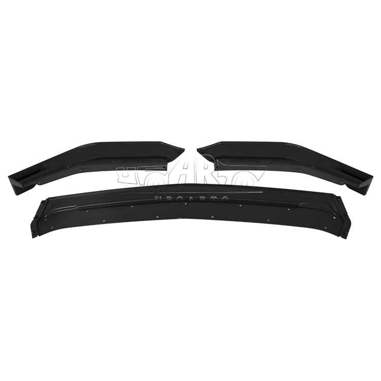 AR-Mustang-033 Style 2 3 Parts Front Lip for Ford Mustang GT S650 2024+