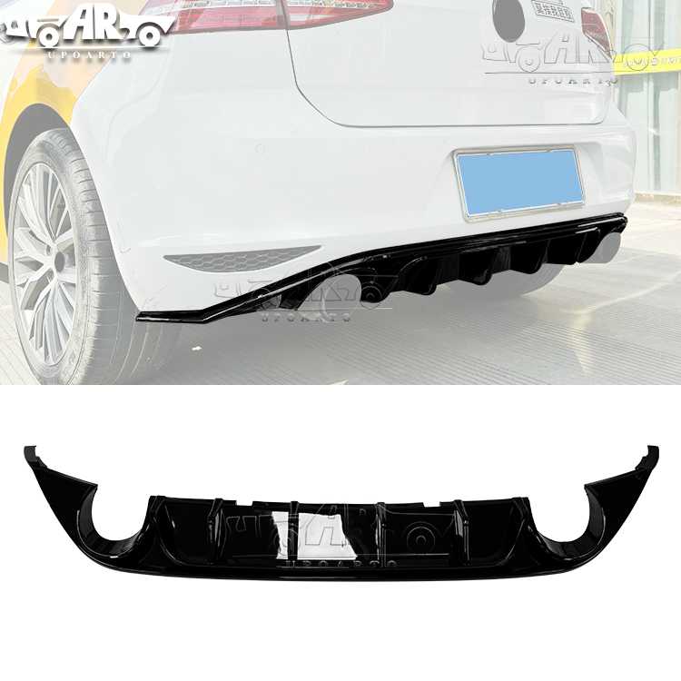 AR-VW-0221 شفة خلفية بنمط TCR لسيارة فولكس واجن جولف 7