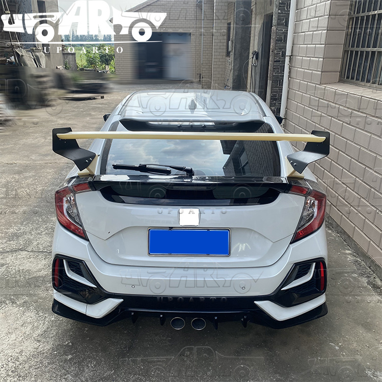 Mugen Style Tail Spoiler For Honda 10th Gen Civic Sedan 2016 2017 2018 2019 2020 2021