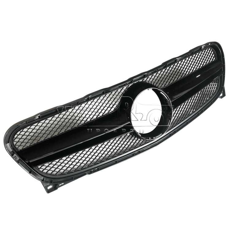 AR-BenZGR-056 Grille Depan Gaya AMG untuk Mercedes-Benz GLA X156 2014-2016