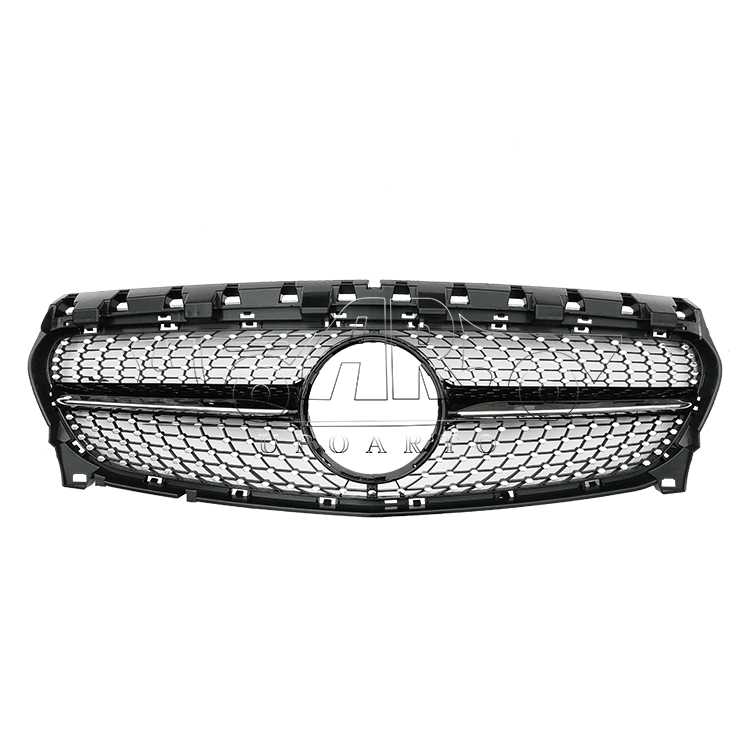 AR-BenZGR-098 Parrilla delantera estilo diamante para Mercedes-Benz CLA W117 2016-2019