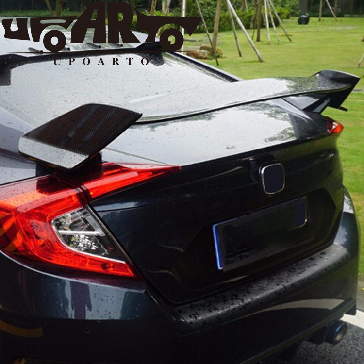 Type R Style Rear Spoiler For Honda 10th Civic Hatchback 2016 2017 2018 2019 2020 2021