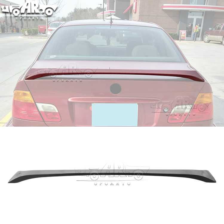 AR-BMW-0359 Originaler Werkslook Heckspoiler für BMW 3er E46 2-Türer Coupé 1998-2006