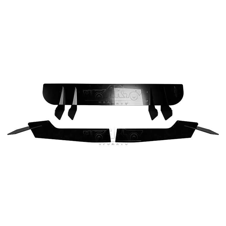 AR-Mustang-024 Heckblatt-Diffuser & Hecktür-Splitter für Ford Mustang 2024+