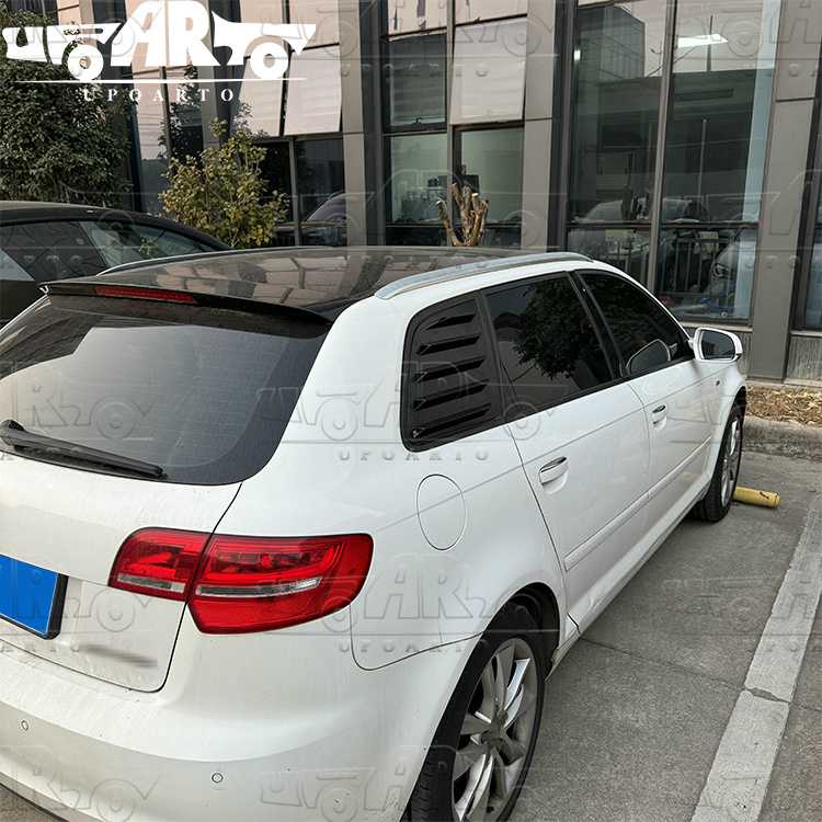 AR-AUDI-086 Rear Window Louver Cover Trim for Audi A3 8P Hatchback 2010-2013