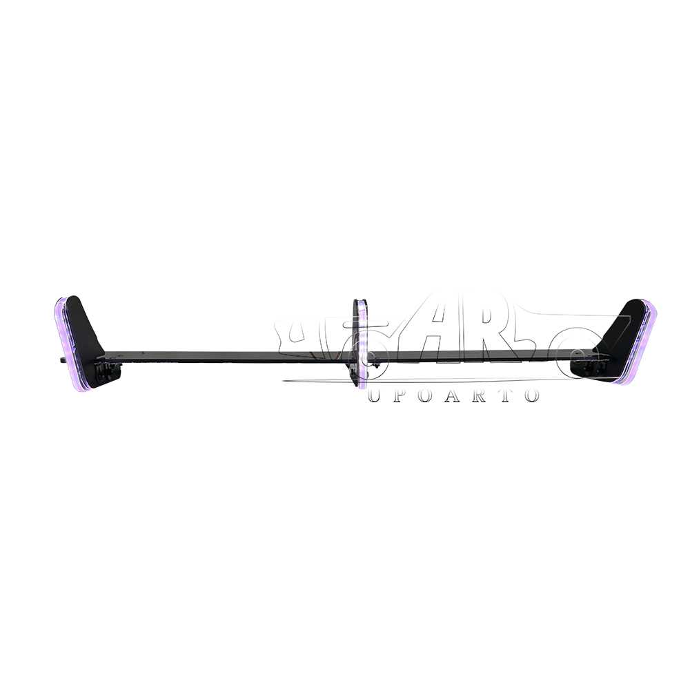 AR-VW-0320 Rear Blade Diffuser With Lamp for Volkswagen Golf 7 GTI
