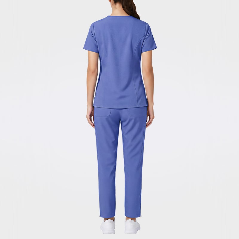 Premium Stretch Scrubs with Secure Pockets, Lasting Color & All-Day Comfort--42346