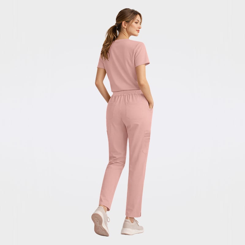 Latest Release Design Crew Neck Fabric Comfortable Scrubs Uniforms Sets 42368
