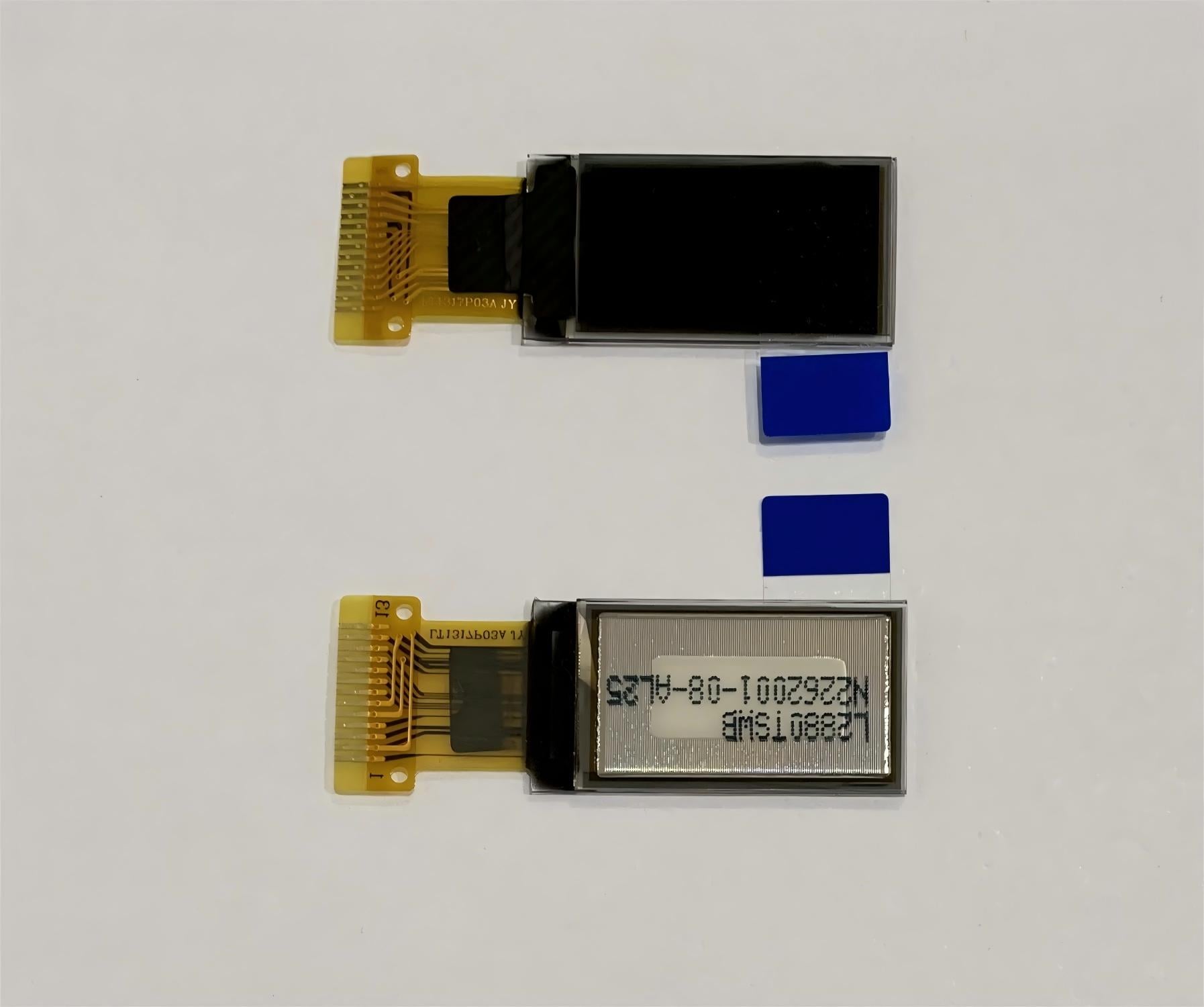 0.78inch 0.78'' small oled display panel resolution 128X80 SSD1317 white color I2C interface
