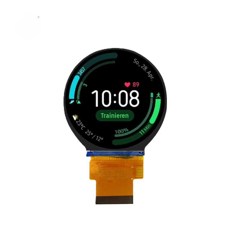Round Display 2.1inch IPS TFT LCD Module with SPI+RGB Interface 480*480 Resolution for Smart Watch