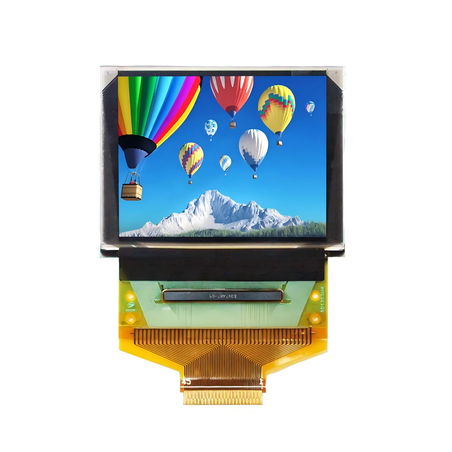 best quality 1.77'' 1.77inch 160x128 small oled screen full color oled display panel UG-6028ADEAF02 oled panel SSD1353 45pin