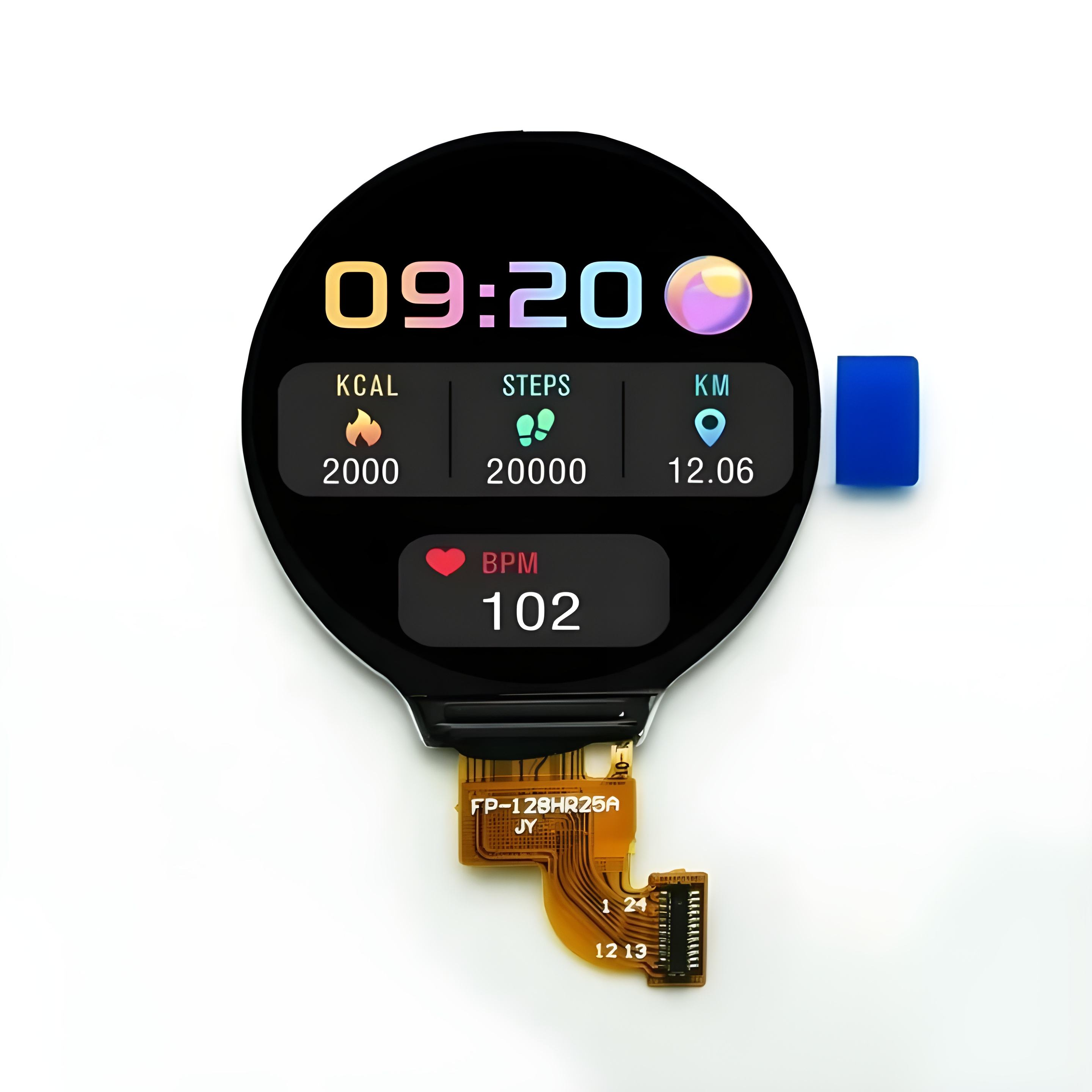1.28‘’ 1.28inch Round display Module with 240x240 IPS Screen and GC9A01 Driver