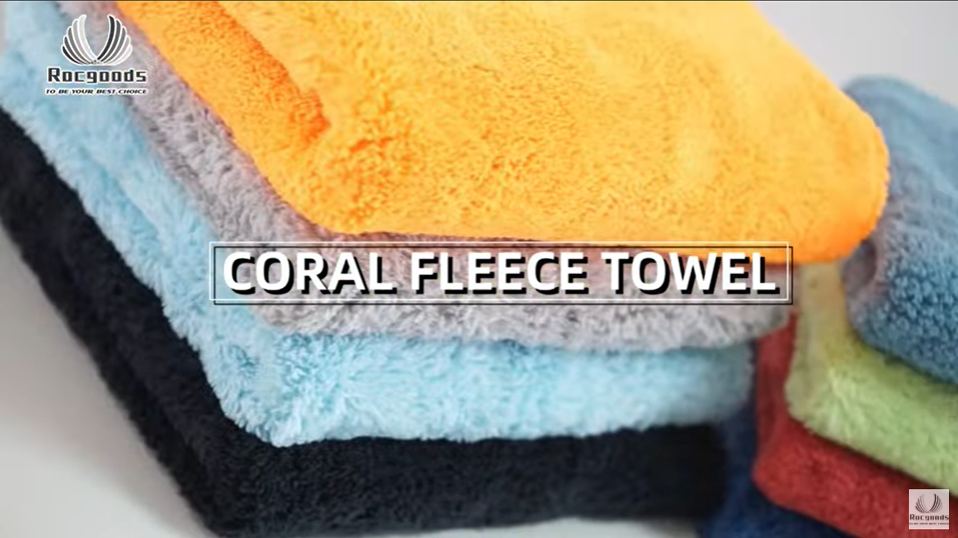 Coral fleece car towel Lint free no fade.super absorbent.Super soft