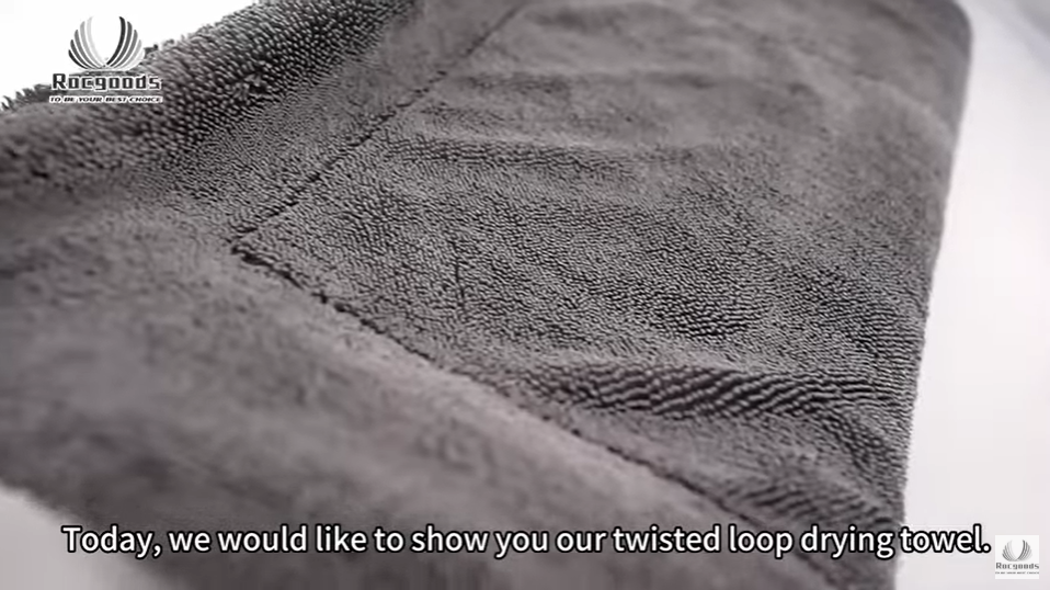 Twisted loop drying towel Super absorbent