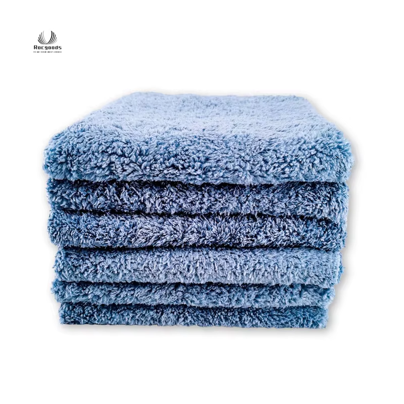 High GSM Coral Fleece Drying Towel: More Absorbent for Car Drying
