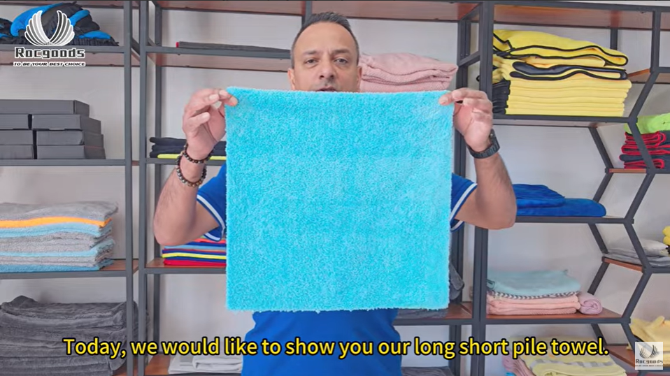 Long Short pile Microfiber Car Wash Scratch-Free Quick Dry