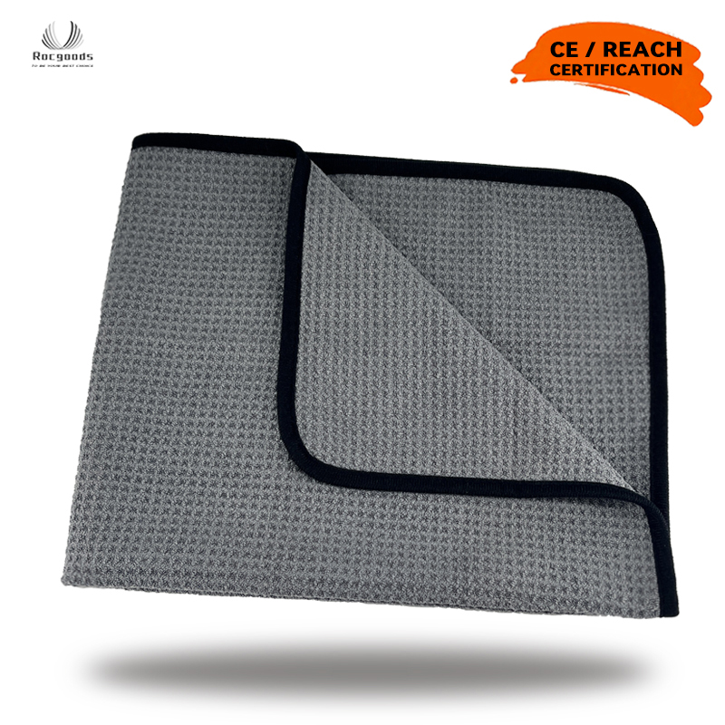 Premium Microfiber Waffle Drying Towel for Superior Absorption