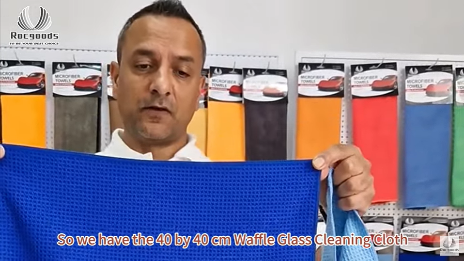 waffle microfiber golf towel Superior Absorbency Water Conservation Quick Drying