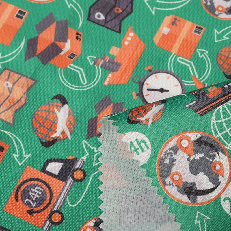 Knitted printing waterproof tpu fabric