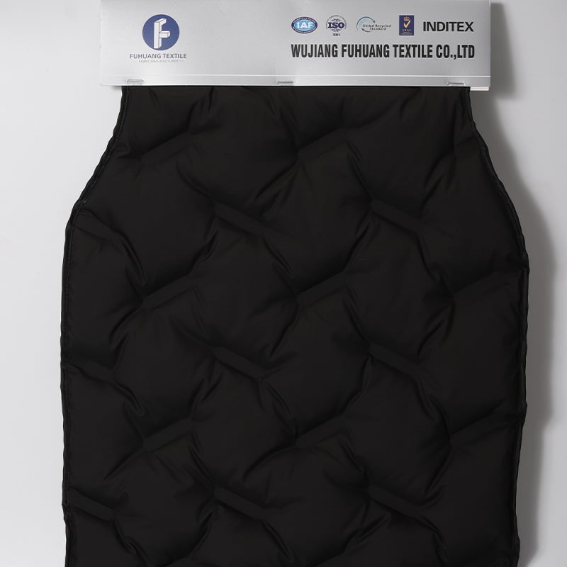 Fashion 3D channel jacket fabric