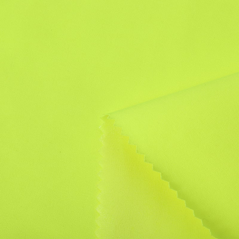 300D matte fluorescent yellow oxford laminated aerogel film