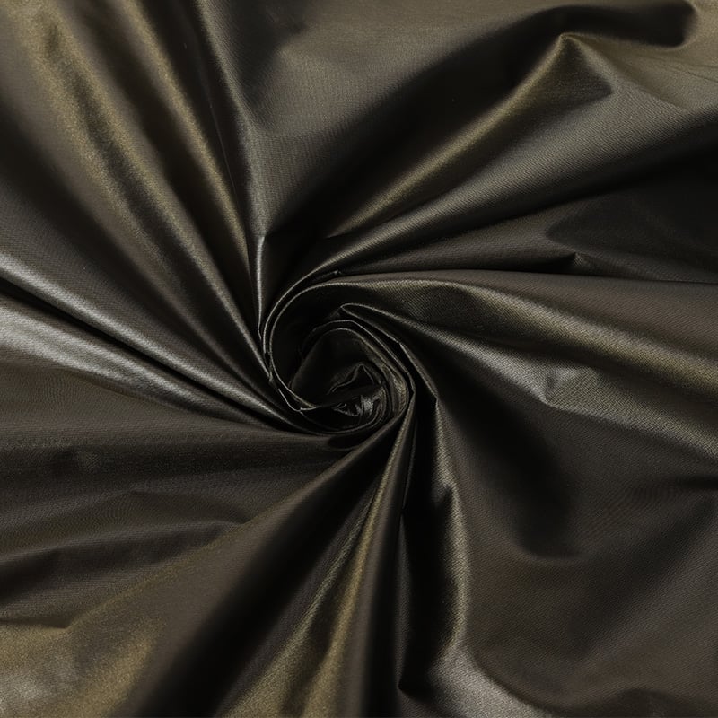 Round hole shiny calander black yarn nylon