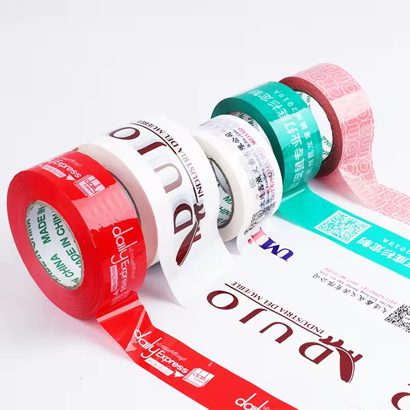 Custom logo  BOPP  Self  Adhesive Cello  Shipping Packing Tape Strong Adhesion Plastic Bopp Printed Packaging Tape