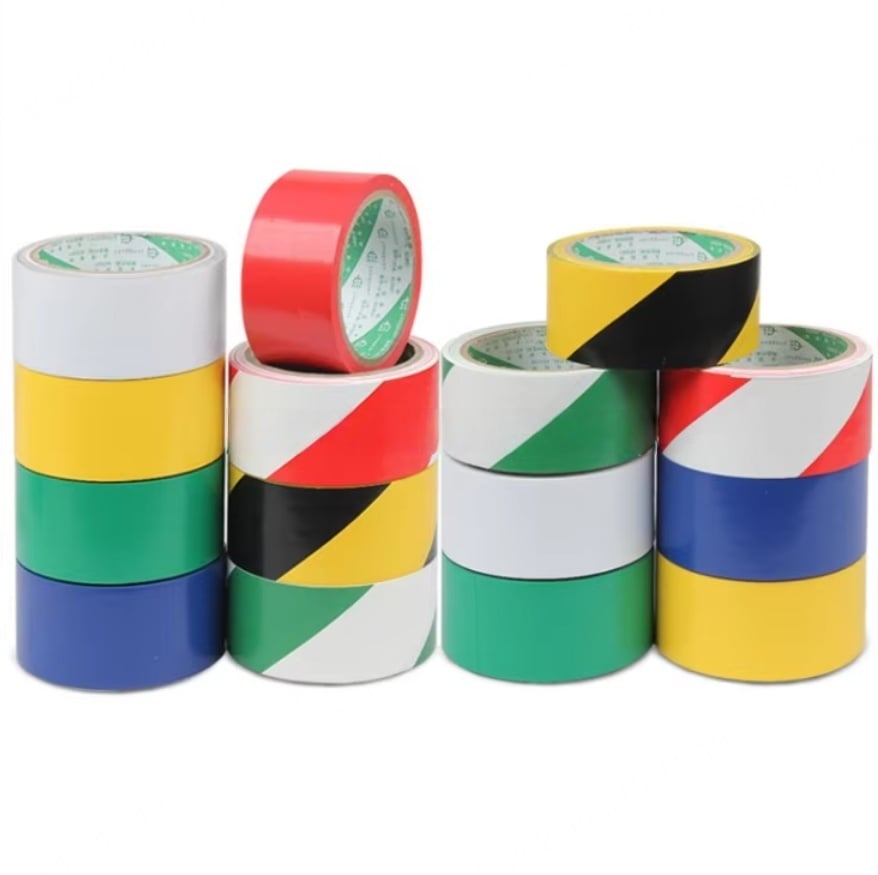 Black Spider PVC  Caution Tape  Floor Road Signaling Tape Security Hazard Mark Warning Tape