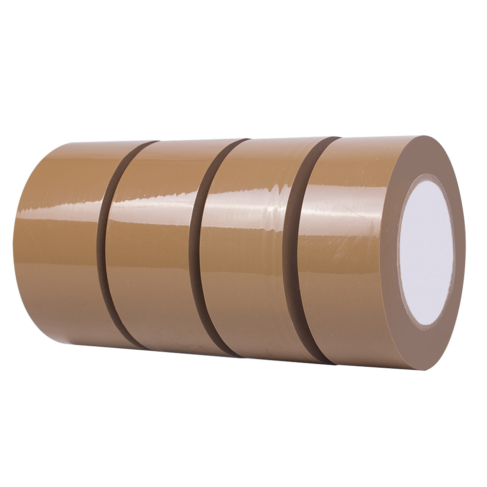 Supplier Brown Adhesive Tapes BOPP Box Packing Tapes Brown Polypropylene Packaging Tape 2inch Width