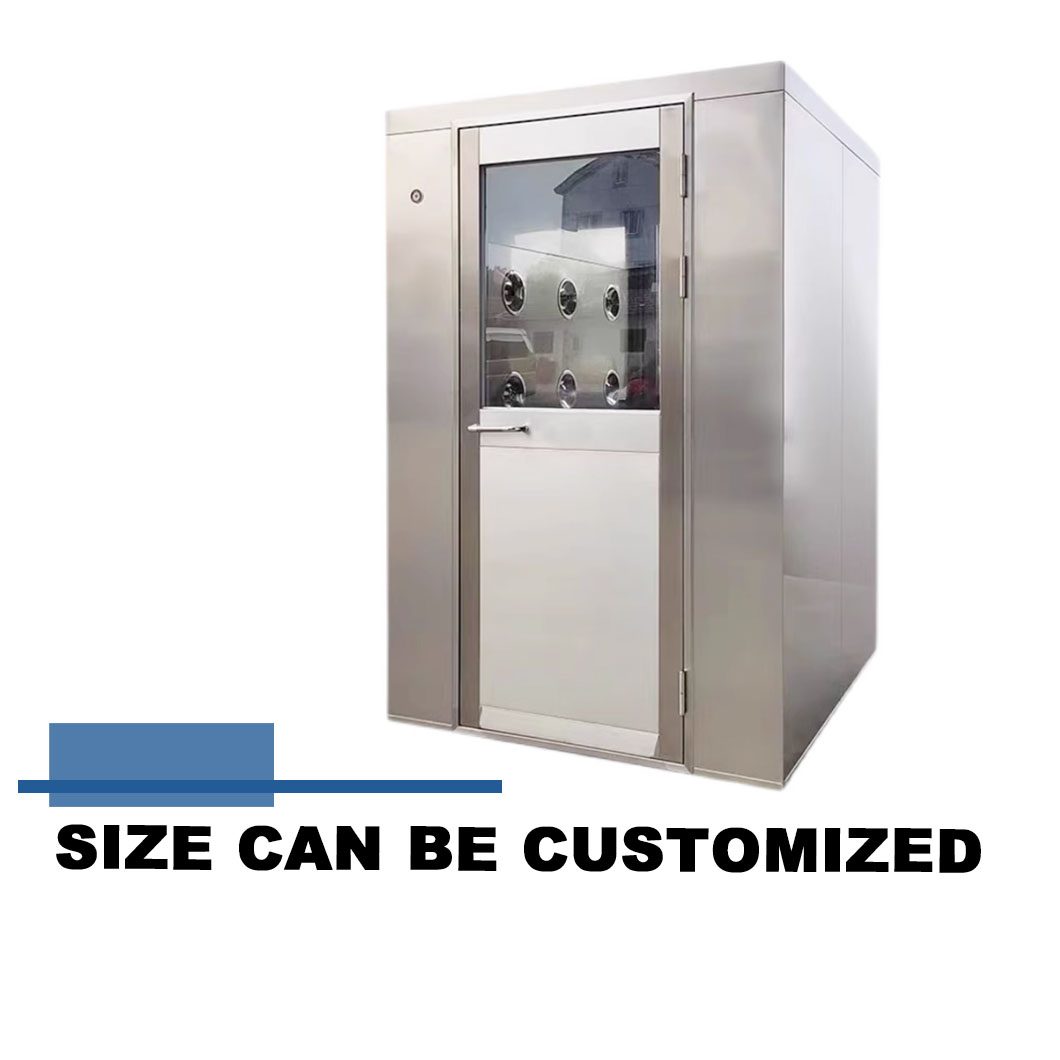 CE/ISO/GMP Interlocking Door SS304 Air Shower Machine for Cleanroom  manufacture