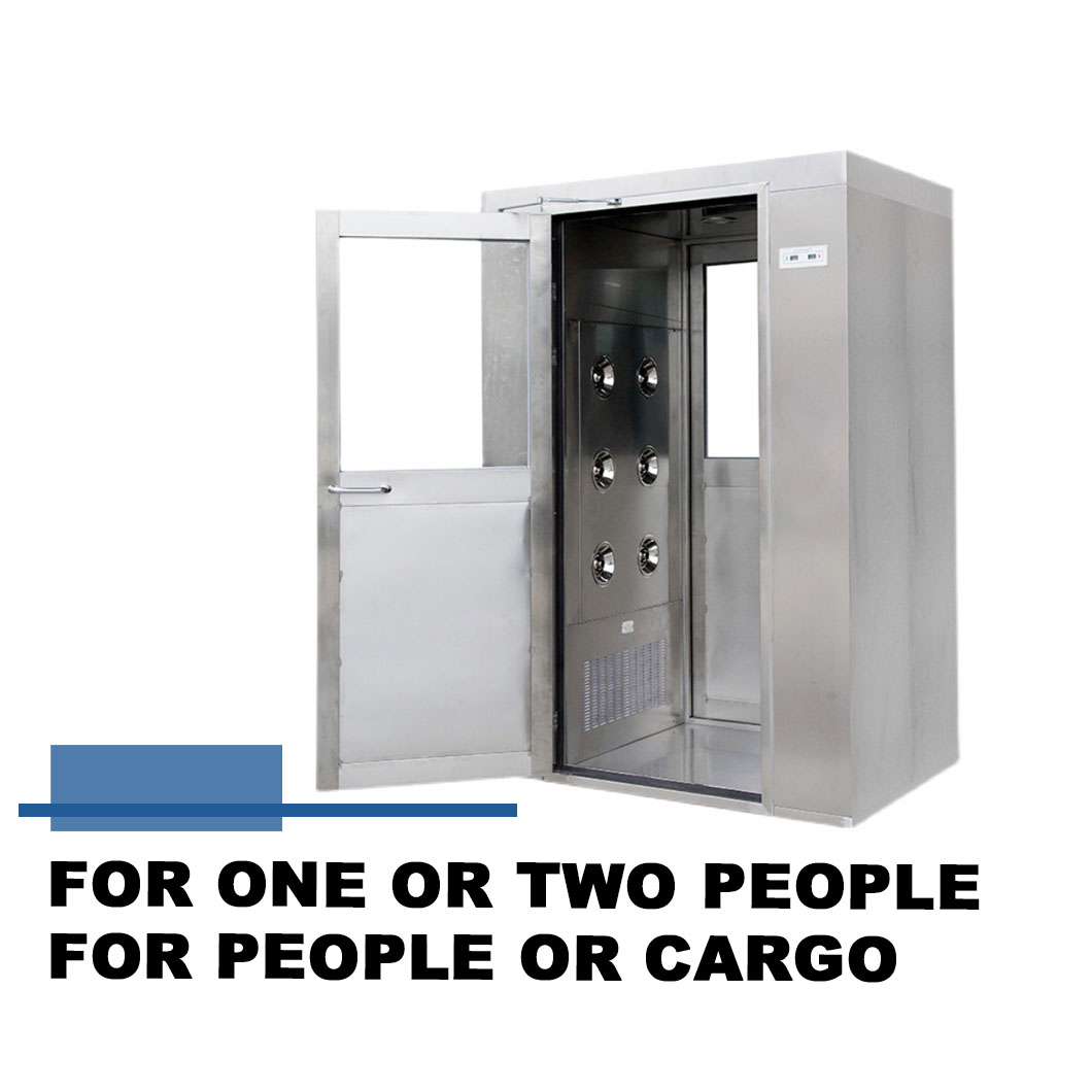 CE/ISO/GMP Interlocking Door SS304 Air Shower Machine for Cleanroom  supplier