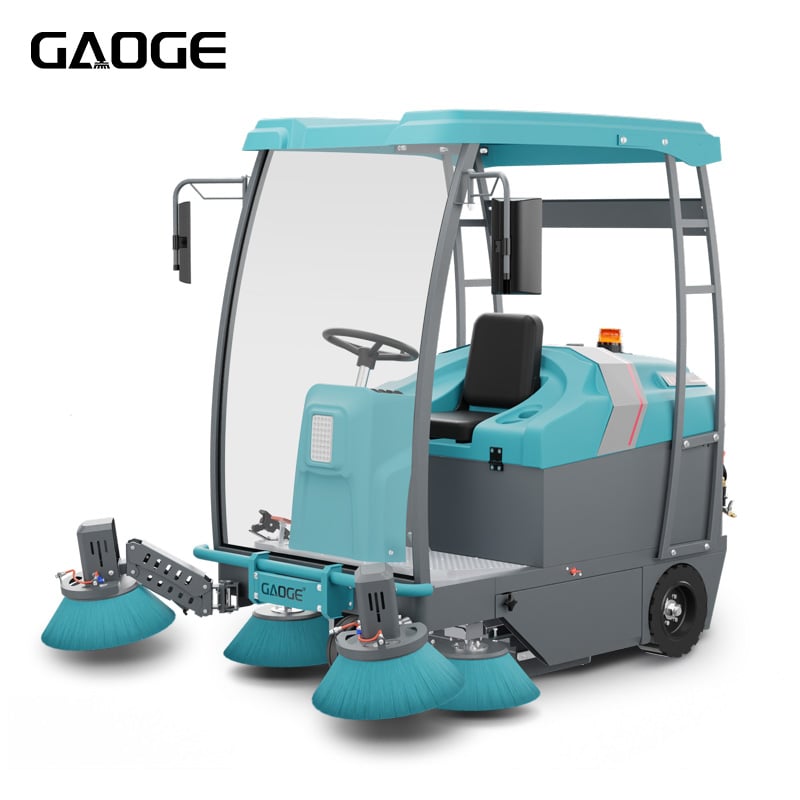 S8 Electric Street Sweeper Vehicle | Road Cleaning Machine with Dust Control, Vacuum & Water Spray System
