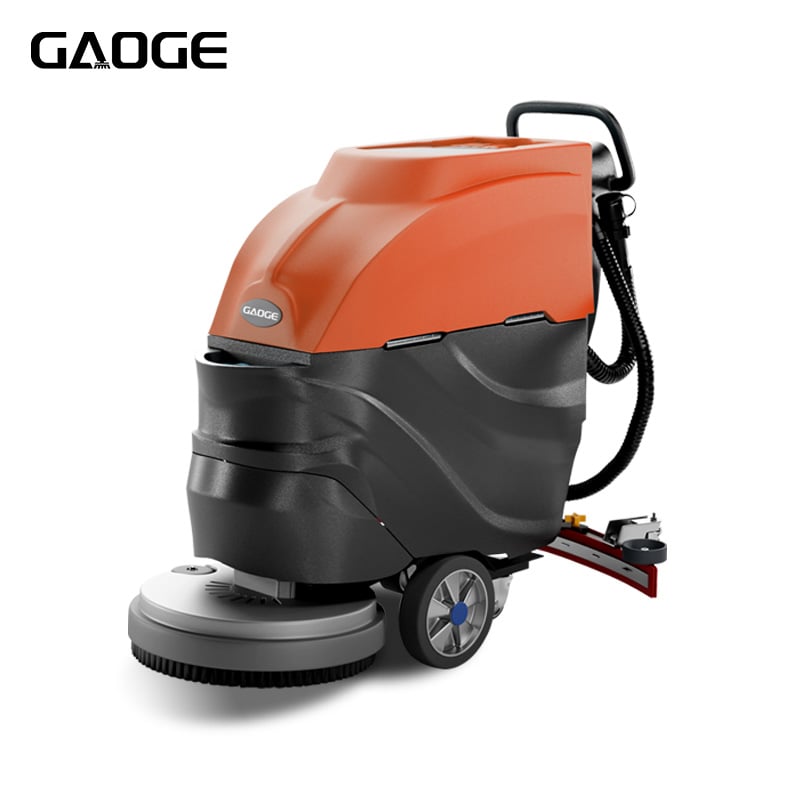 A1 Push Floor Scrubber | Compact Walk-Behind Cleaning Machine for Commercial and Industrial Floors