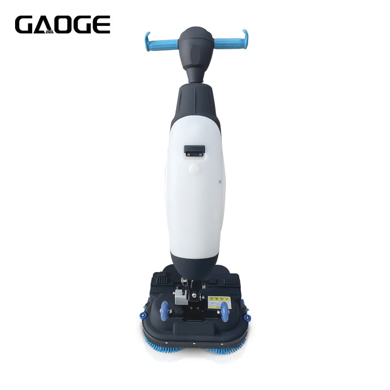 GAOGE M3 Mini Walk-Behind Floor Scrubber | Compact Self-Propelled Cleaning Machine for Commercial Use