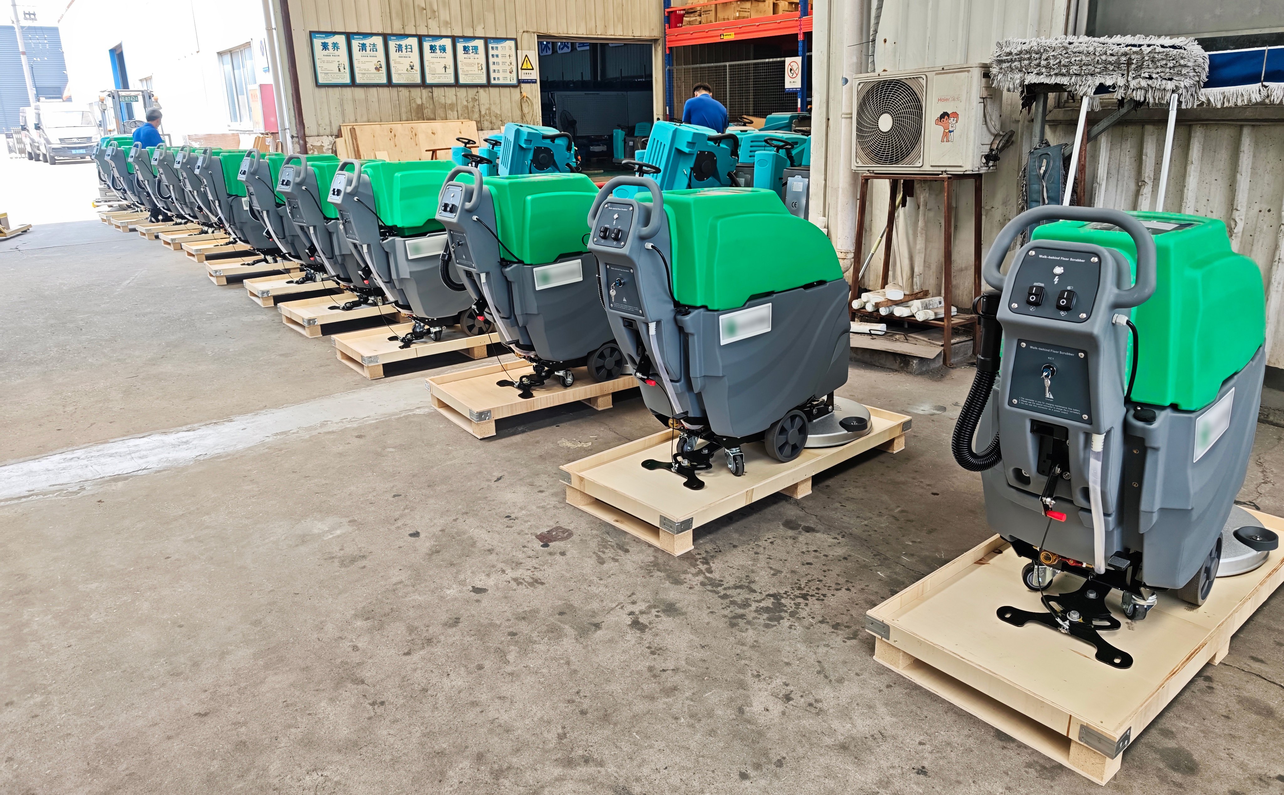 Sri Lankan Distributor Orders Customized A1 Walk-Behind and A26 Ride-On Floor Scrubbers