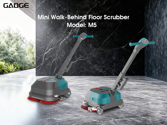 New Product Alert | Mini Walk-Behind Floor Scrubber Coming Soon! Efficient Cleaning Made Easy