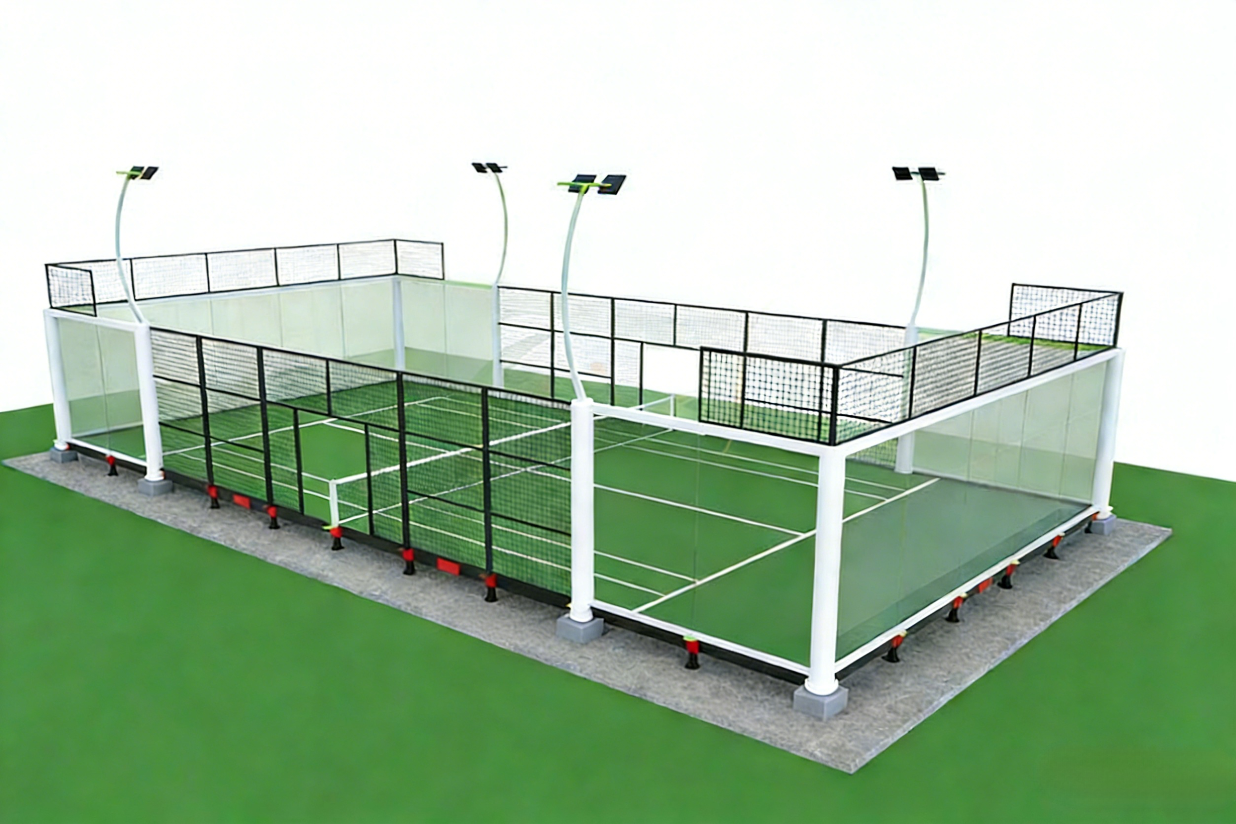 Modular Padel Revolution System Fast Deployment Reusable